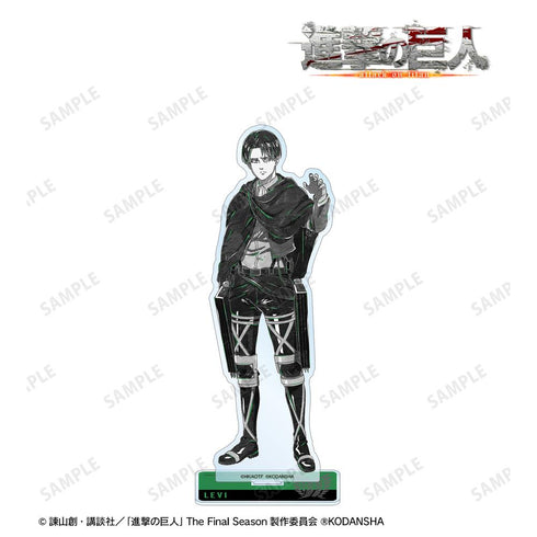 『進撃の巨人』リヴァイ Ani-Art BLACK LABEL BIGアクリルスタンド【202504再販】
